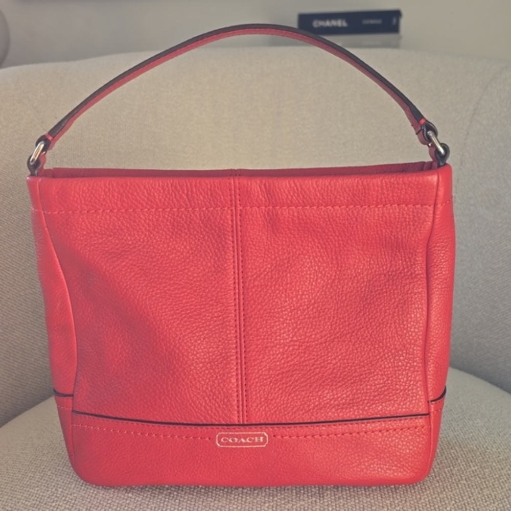 COACH Park Leather Handbag / Crossbody - Picture 2 of 12